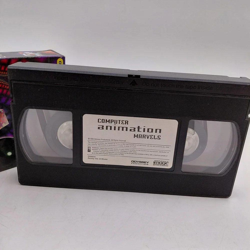 Computer Animation Marvels [VHS] Rare - Picture 3 of 4